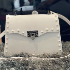 White Cross Purse